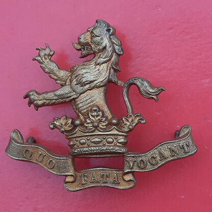 The 7th Dragoon Guards - Gilding Metal Cap Badge