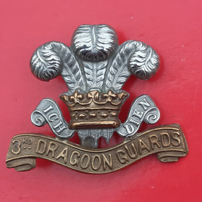 The 3rd Dragoon Guards - Bi-Metal Cap Badge