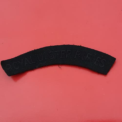 The Royal Ulster Rifles - Cloth Shoulder Title