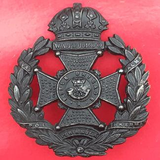 The Rifle Brigade - Blackened Brass Glengarry Badge