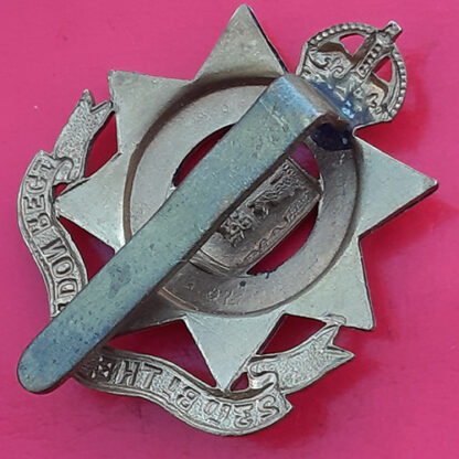 23rd Battalion The London Regiment - King's Crown Bi-Metal Cap Badge - Image 2