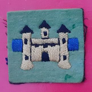 Edinburgh Garrison - Woven Cloth Formation Badge