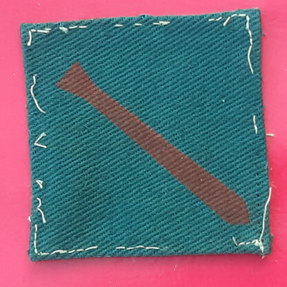129th (1st Surrey Rifles)Light Anti-Aircraft Royal Artillery Territorials - Printed Cloth Formation Badge