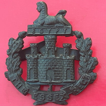 The Essex Regiment - Officer's Service Dress Cap Badge