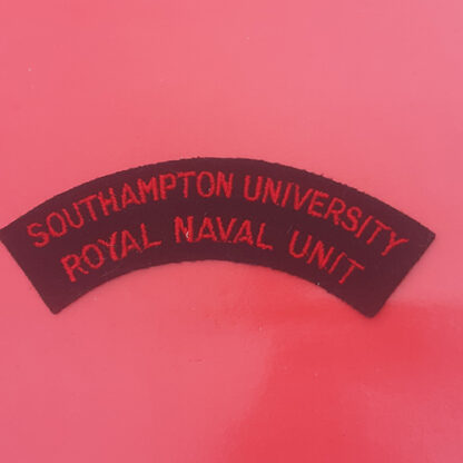 Southampton University Royal Naval Unit - Cloth Shoulder Title