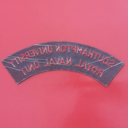 Southampton University Royal Naval Unit - Cloth Shoulder Title - Image 2