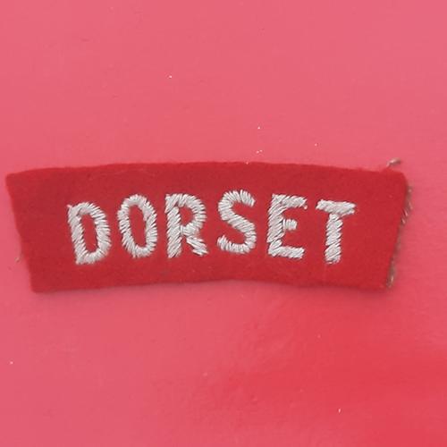 The Dorset Regiment - Cloth Shoulder Title