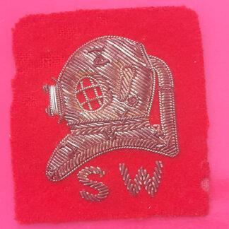 Shallow Water Diver - Bullion  Cloth Trade Badge