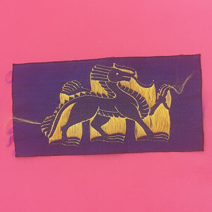 HQ British Land Forces Hong Kong - Silk Cloth Formation Badge - Image 2