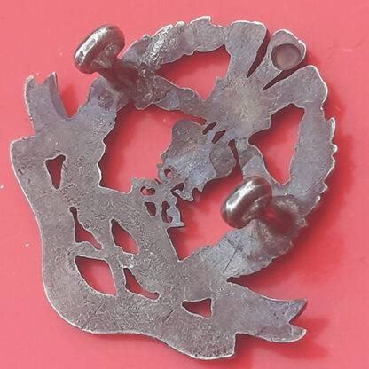 The Middlesex Regiment - Officer's Silver Cap Badge - Image 4