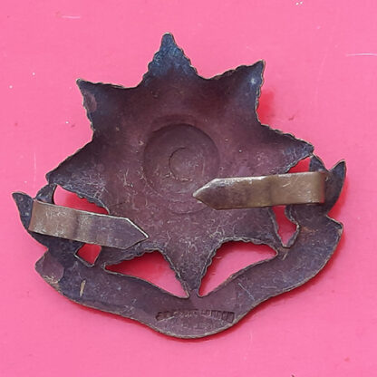 The East Yorkshire Regiment - Officer's Service Dress Bronze Cap Badge - Image 2