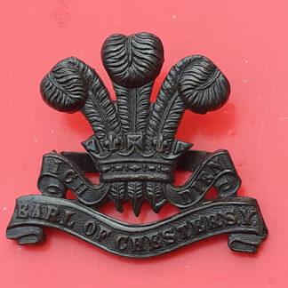 The Cheshire (Earl Of Chester's) Yeomanry - Officer's Service Dress Bronze Cap Badge