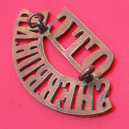 Sherborne Officer Training Corps - Gilding Metal Shoulder Title - Image 2