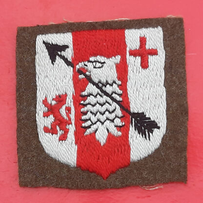 31st Anti-Aircraft Brigade Royal Artillery - Woven Cloth Cap Badge