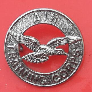The Air Training Corps - Chrome Cap Badge