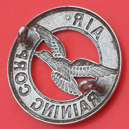 The Air Training Corps - Chrome Cap Badge - Image 2