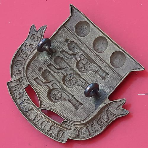 The Army Ordnance Corps - Large Victorian Cap Badge - Image 2