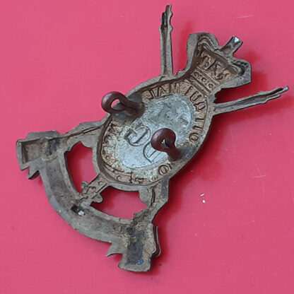 The 6th Dragoon Guards - Queen Victoria's Crown Bi-Metal Cap Badge - Image 2