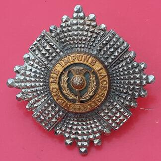 The Scots Guards - Silver & Gilt Cap Badge