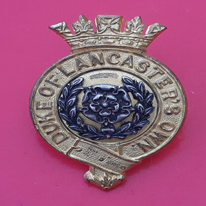 The Duke Of Lancaster's Own Yeomanry - Officer's Silver & Gilt Cap Badge