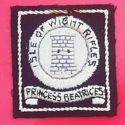'P' Company 457th H.A.A Regiment Royal Artillery - Woven Cloth Formation Badge
