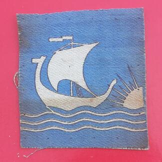 British Troops In Norway - Printed Cloth Formation Badge