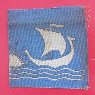 British Troops In Norway - Printed Cloth Formation Badge