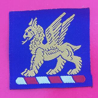 257 (Southern) General Hospital R.A.M.C (V) - Silk Cloth Formation Badge