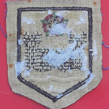 115th Engineer Group R.E - Woven Cloth Formation Badge - Image 2
