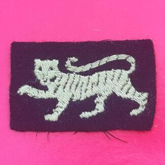 579th Light Anti Aircraft Regiment (Royal Leicestershire) - Woven Cloth Formation Badge