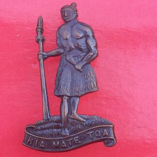 (New Zealand) The 8th (Southland Rifles) Regiment - Blackened Cap Badge