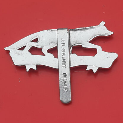 The Queen's Own Yeomanry - Gold & Silver Anodised Cap Badge - Image 2