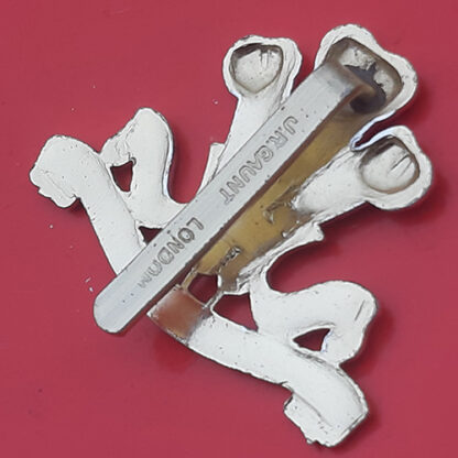 The Cheshire Yeomanry - Gold & Silver Anodised Cap Badge - Image 2