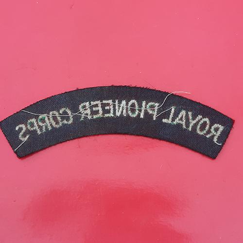 The Royal Pioneer Corps - Cloth Shoulder Title - Image 2