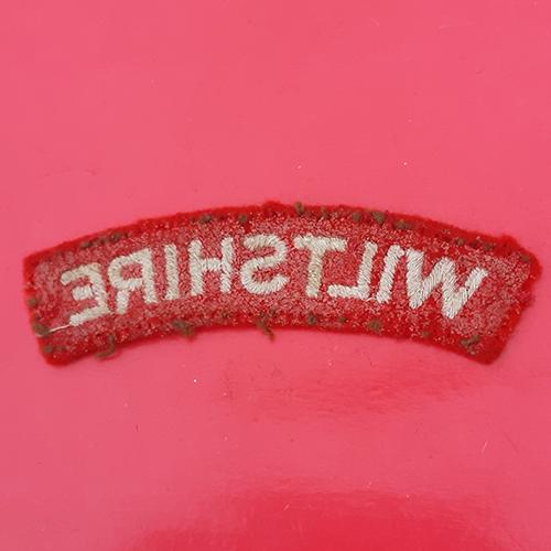 The Wiltshire Regiment - Cloth Shoulder Title - Image 2