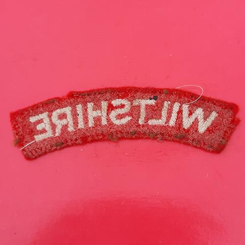 The Wiltshire Regiment - Cloth Shoulder Title - Image 2