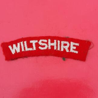 The Wiltshire Regiment - Cloth Shoulder Title