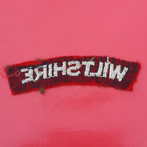 The Wiltshire Regiment - Cloth Shoulder Title - Image 2