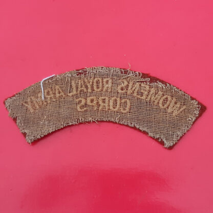 The Women's Royal Army Corps - Cloth Shoulder Title - Image 2