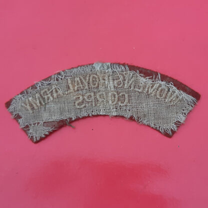 The Women's Royal Army Corps - Cloth Shoulder Title - Image 2