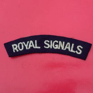 Royal Signals - Cloth Shoulder Title