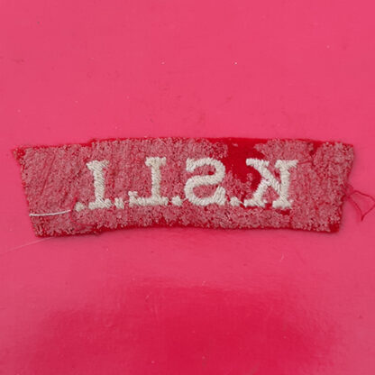 The King's Shropshire Light Infantry - Cloth Shoulder Title - Image 2