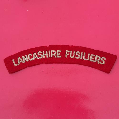 The Lancashire Fusiliers - Cloth Shoulder Title