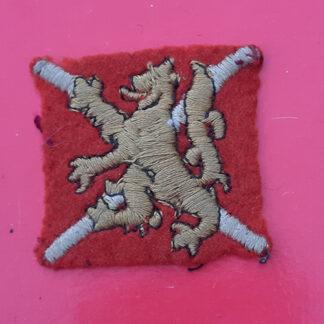 West Of Scotland District - Woven Cloth Formation Badge