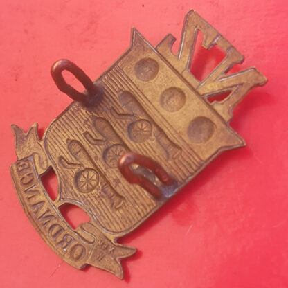 (New Zealand) The New Zealand Army Ordanance Corps - Gilding Metal Cap Badge - Image 2