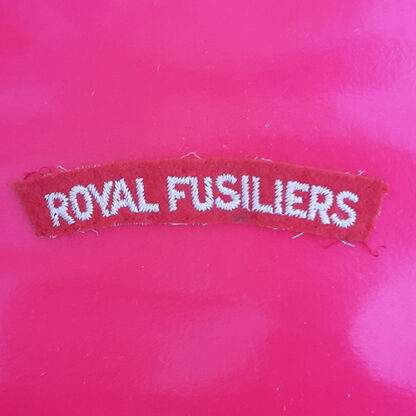The Royal Fusiliers - Cloth Shoulder Title