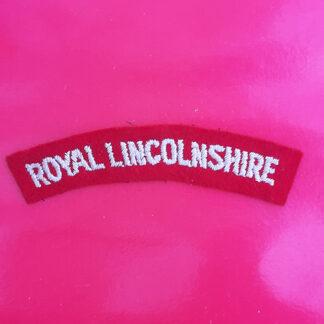 The Royal Lincolnshire Regiment - Cloth Shoulder Title