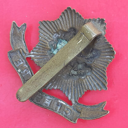 The Cheshire Regiment - Economy Issue Gilding Metal Cap Badge - Image 2