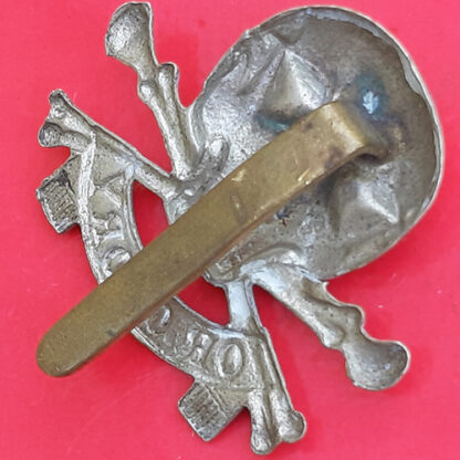 17th/21st Lancers - White Metal Cap Badge - Image 2
