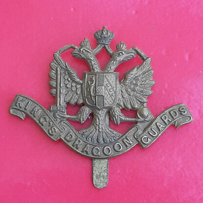 The King's Dragoon Guards - Gilding Metal Cap Badge